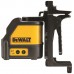 DeWALT DW088KTRI Samonivelační křížový laser se stativem, červený