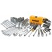 DeWALT DWMT73802-1 142dílná sada s ráčnou 1/4" a 3/8"