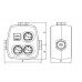 ESBE VTC 531 / 75°C Plnicí ventil, RP 2", DN: 50, KVS: 12 m3/hod 51027400