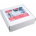 EXTOL PREMIUM kabely svařovací, sada 2ks, 25mm2, 3m, 10-25, kleště 200A, guma 8898225
