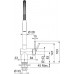 FRANKE FN 3407.901 ACTIVE SEMI PRO Baterie černá matná, sprcha/proud 115.0653.409