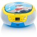 GoGEN Radiopřijímač s CD/ MP3/ USB, modrá/ žlutá GOGMAXIPREHRAVACB