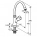 KLUDI Standard stojánkový ventil DN 15 chrom 204070515