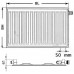Kermi Therm X2 Profil-V deskový radiátor 10 750 / 2300 FTV100752301R1K