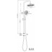 AQUALINE LIGA sprchový sloup s termostatickou baterií, SL533
