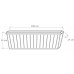 PLASTKON Samozavlažovací truhlík Garden Flor 100 cm hnědá