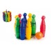 Kuželky plast 23cm 9ks v síťce 18m+