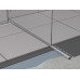 ACO ShowerStep přechodová lišta levá L 1490 mm, H 12,5 mm, leštěný povrch 9010.72.54