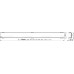 ALCAPLAST Professional Low podlahový žlab s okrajem pro plný rošt APZ1106-1150