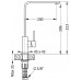 ALVEUS Set CADIT 20 dřez 790x500 mm + baterie AFRA, černá
