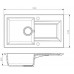 ALVEUS Set FALCON 30 dřez 780x435 mm + baterie TONIA, černá + chrom