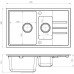ALVEUS Set INTERMEZZO 70 dřez 780x480 mm + baterie AFRA, černá