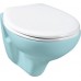 AQUALINE ALICANTE WC sedátko, polypropylen, bílá ST262