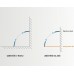 ARTTEC Basic 90 grape Sprchová zástěna čtvrtkruhová PAN00731