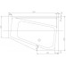 Gustavsberg LOGIC vana 150x105 offset pravý BA150LOG3REW-01