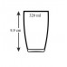BANQUET CRYSTAL Degustation sklenice na whisky, 320ml, 6ks, 02B2G001320