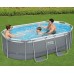 BESTWAY Steel Pro Max Bazénový set 305 x 200 x 84 cm, kartušová filtrace 5614A