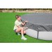 BESTWAY Zimní prémiová plachta 427 cm, šedá, kulatá 58950