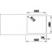 BLANCO SUBLINE 500 IF/A SteelFrame InFino Silgranit bílá s táhlem 524112