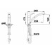 BLANCO set FLEX přírodní nerez 860 x 435 mm + BRAVON-S baterie chrom