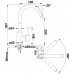 BLANCO set FLEX Pro 45 S nerez přírodní lesk 860 x 480 mm + MIDA baterie chrom