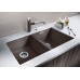 BLANCO Subline 350/350-U dřez Silgranit s táhlem, tartufo 517432