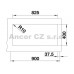 BLANCO Subline 480/320 U dřez Silgranit levý bez táhla aluminium 519486
