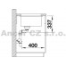 BLANCO Subline 480/320 U dřez Silgranit levý bez táhla aluminium 519486