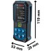 BOSCH GLM 50-25 G PROFESSIONAL Laserový měřič vzdálenosti 0601072V00