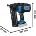 BOSCH GNH 18V-64 PROFESSIONAL Akumulátorová hřebíkovačka (solo) 0601481100
