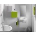 CERSANIT NANO zrcadlo 410x18x820 mm, bílé S542-006
