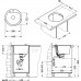 ALVEUS Cubo 10 kuchyňský dřez, 680 mm, Anthrazit 1054636