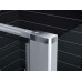 RONAL SLM6 Mobility rozdělené dveře pro stěnu, levé, aluchrom/Mastercarré SLM6GSM15030