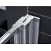 RONAL SLM6 Mobility rozdělené dveře pro stěnu, levé, aluchrom/Mastercarré SLM6GSM15030
