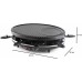 DOMO Raclette gril pro 8 osob, 1200W, pečící plochou (420 x 295 mm) DO9038G