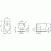 IDEAL Standard CONNECT závěsný bidet E712601