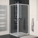 RONAL ECOP ECO-Line jednokřídlé dveře, 70cm, bílá/čiré sklo ECOP07000407
