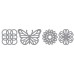 Fiskars Intricate Shape Punches děrovačka 2"/5 cm, maceška 1015771