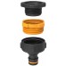 Fiskars Comfort Spojka ke kohoutku, multi (1/2”, 3/4”, 1”) 1027051