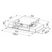 Franke Maris Flat Ceiling FCFL 906 WH Odsavač par, Bílá 350.0536.873