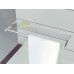 RONAL FB2 Fun pevná stěna vanová 80cm, barva*/černé FB20800SF55