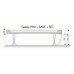 RAVAK GIGANT PRO Panel 100x80 SET L white XA83AL01010