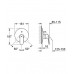 GROHE Eurosmart Cosmopolitan páková vanová baterie, chrom 19382000