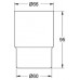 GROHE Essentials Cube sklenička 40372000