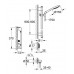 GROHE Rainshower Solo F-digital sprchová souprava, chrom 36298000
