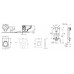 GROHE Uniset - Uniset pro závěsné WC, kompletní sada 38643SET-KC