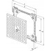HACO dvířka pod obklad DPO 300x300 plast, bílá 128