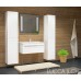 INTEDOOR LUCCA vysoká skříňka 35x176,5 cm, bílá lesk LCSV35L/P01LESK