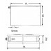 Kermi Therm X2 Plan-Hygiene-V deskový radiátor 20 400 / 1800 PTV200401801L1K