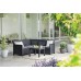 KETER ELODIE CORNER 5 SEATER Set zahradní, grafit/šedá 17210755
